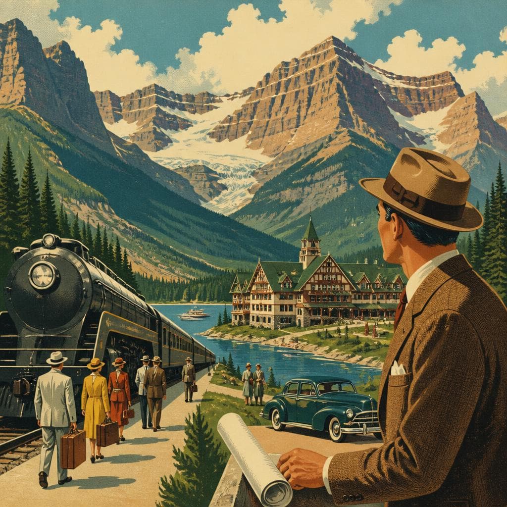 Cover art for How a Railroad Made East Glacier a Destination
