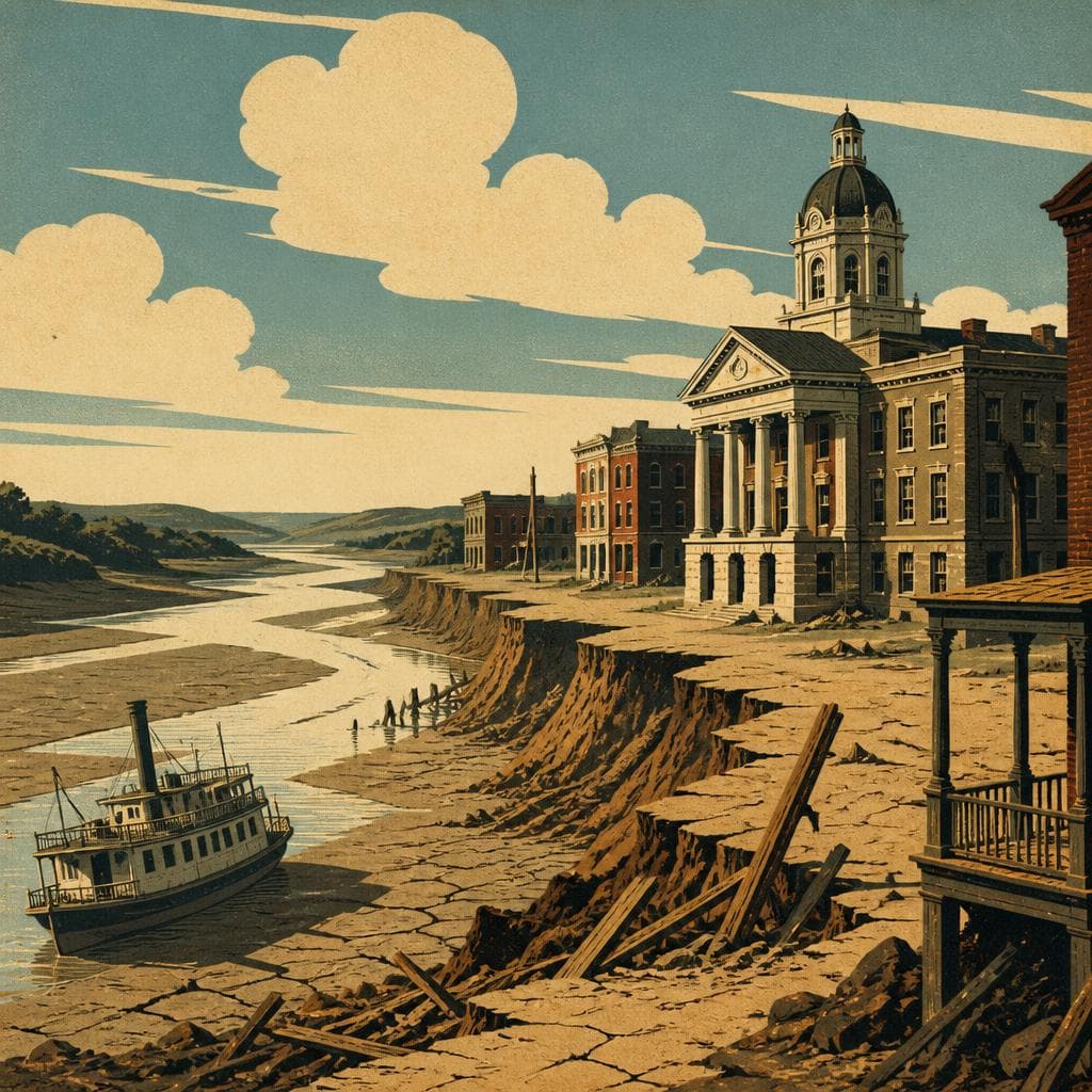 Cover art for When the River Let Go of Bevilport