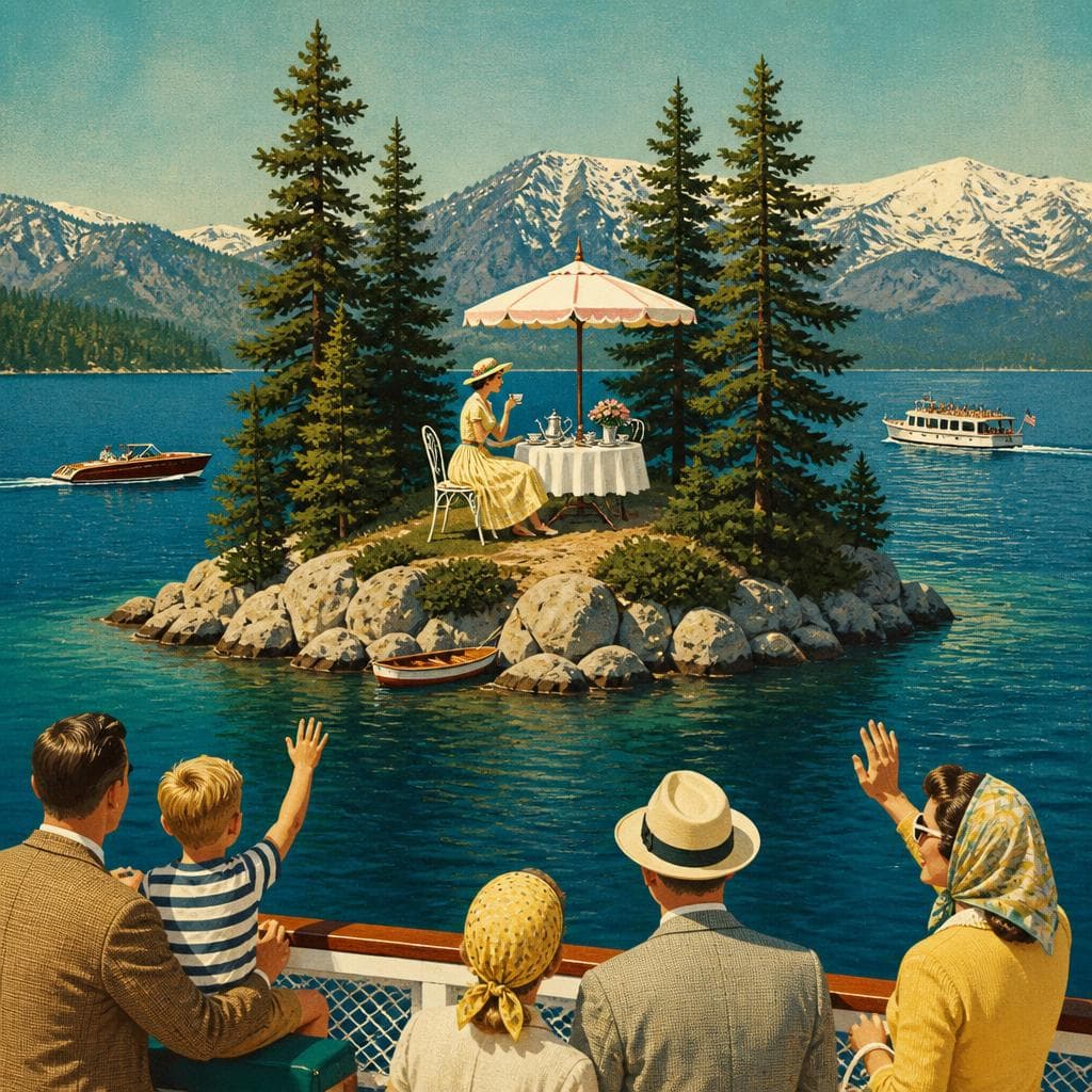 Cover art for Tea on Tahoe’s Only Island