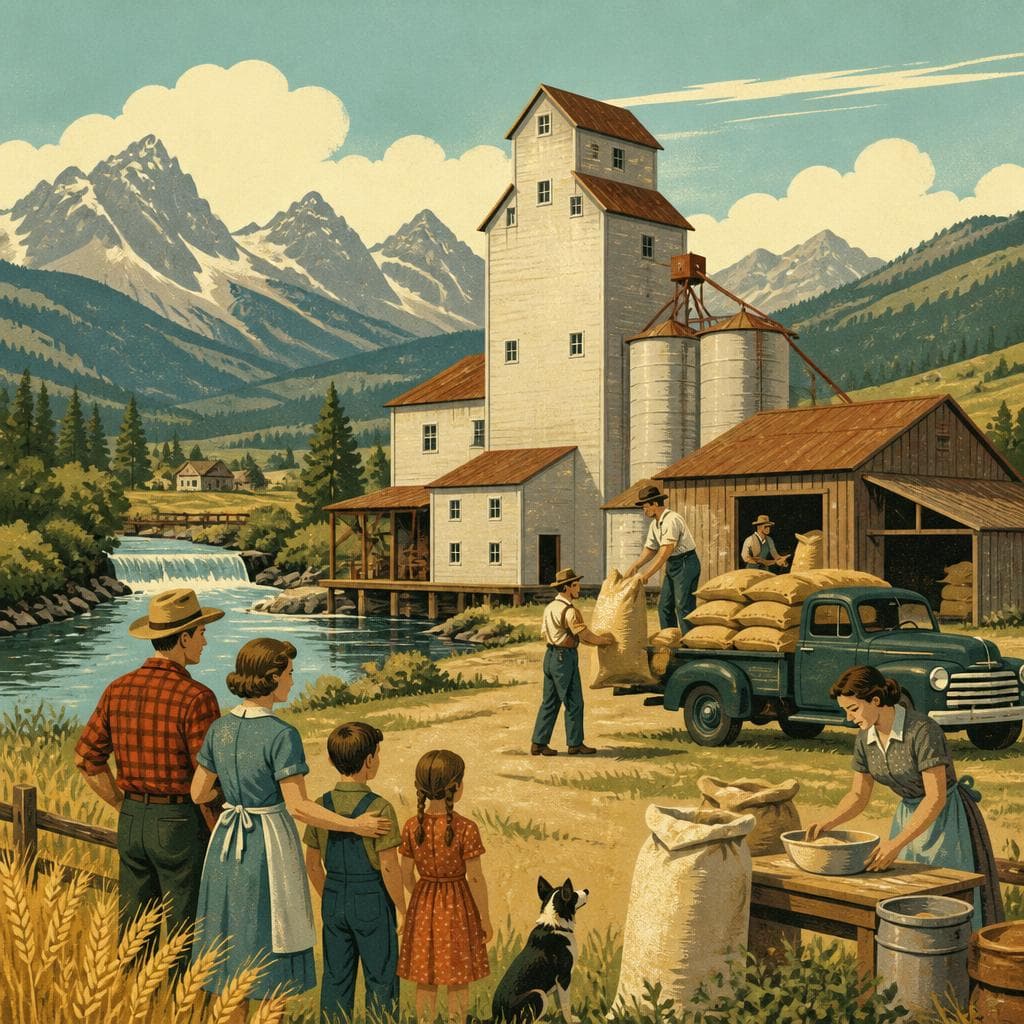 Cover art for Where Grain Became Flour, and a Community Held Together