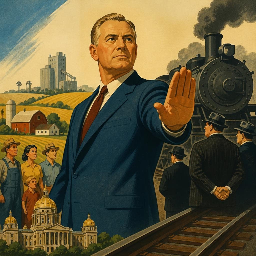 Cover art for William Larrabee’s War on Railroad Favoritism