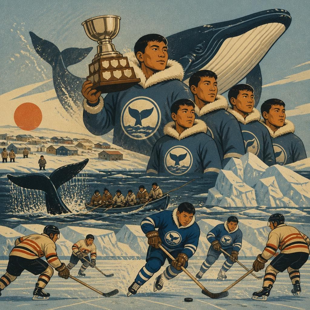 Cover art for The Whalers of the Arctic