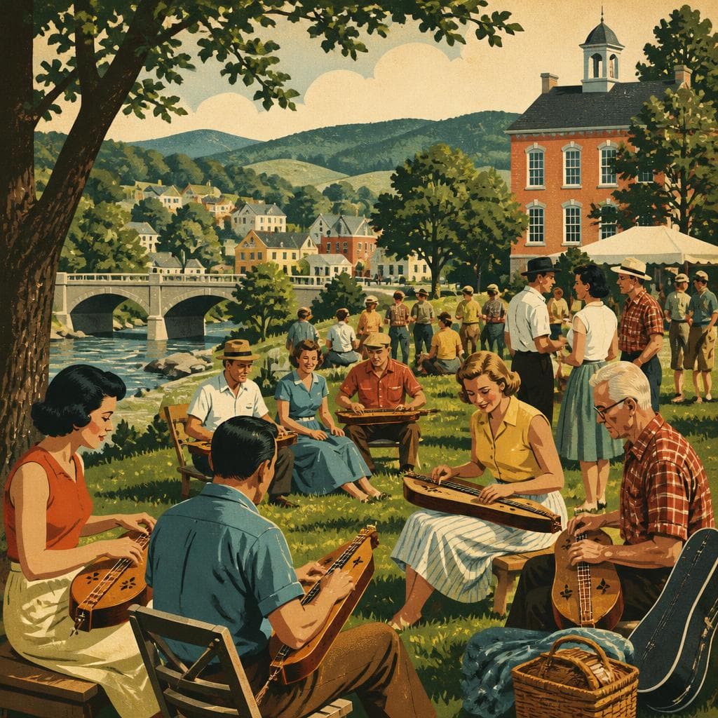 Cover art for Labor Day, Dulcimers, and Morris