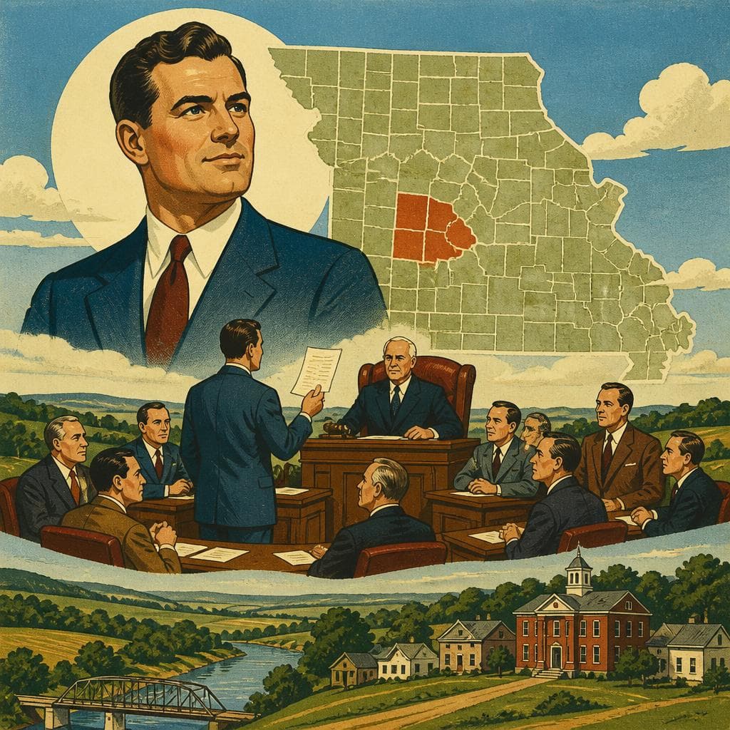 Cover art for How a Missouri County Got Its Political Name