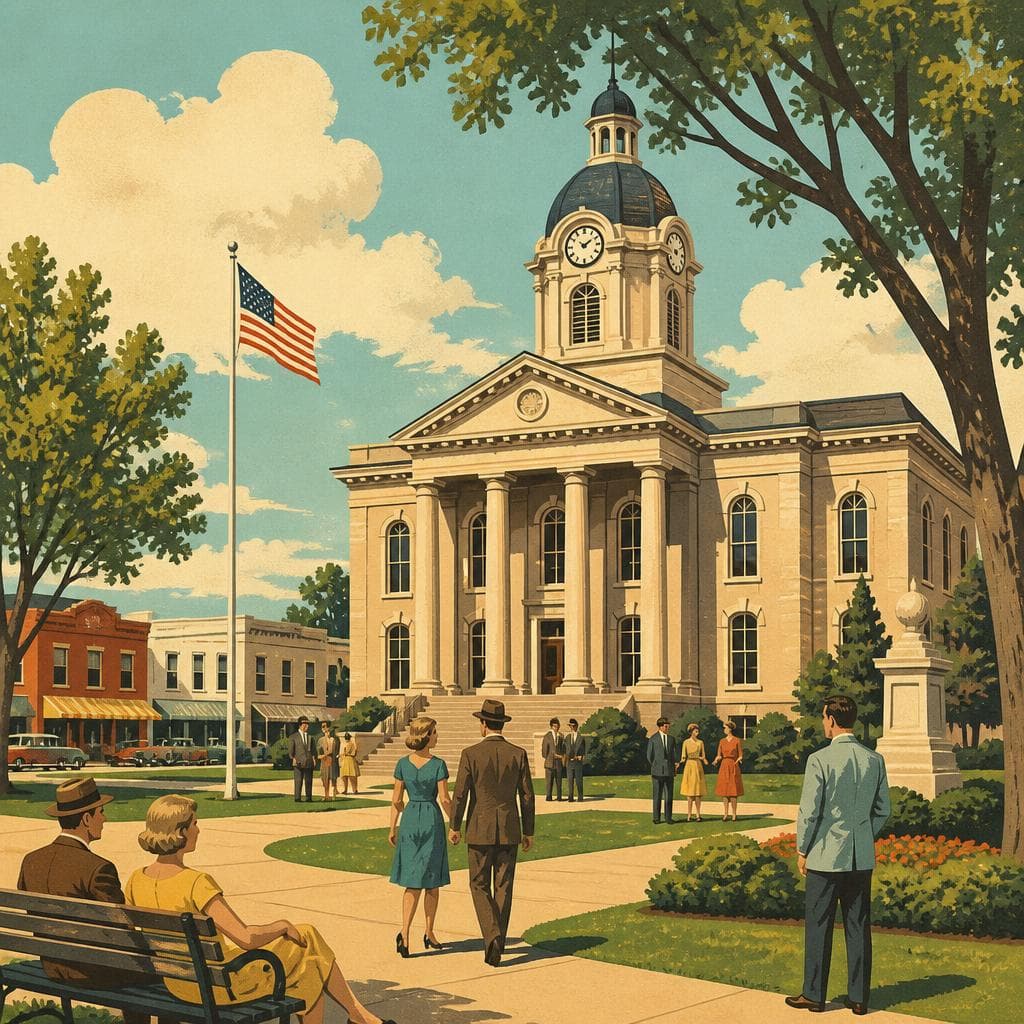 Cover art for Where Rushville’s Public Life Took the Stage