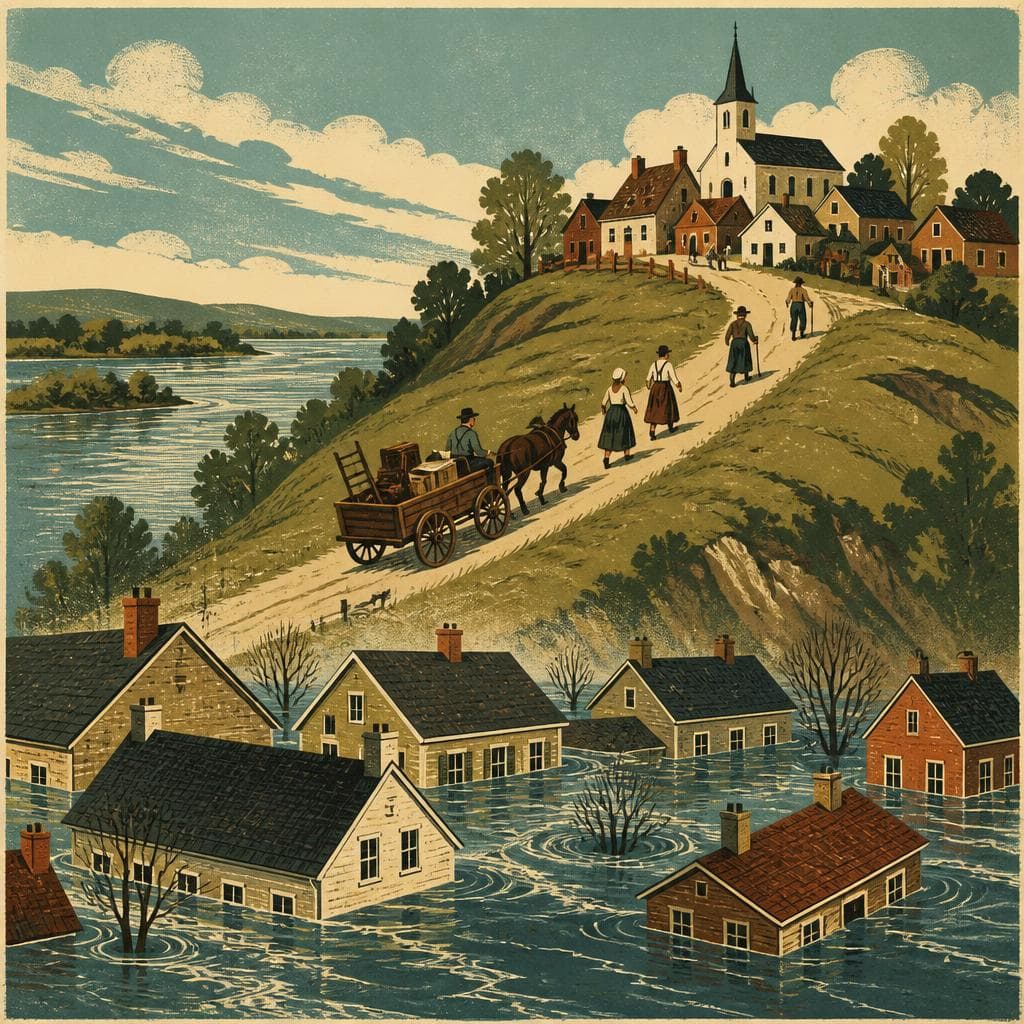 Cover art for When the River Moved a French Village