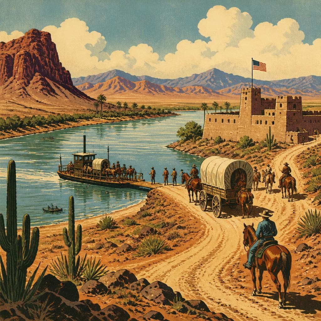 Cover art for Where the River Decided the Road