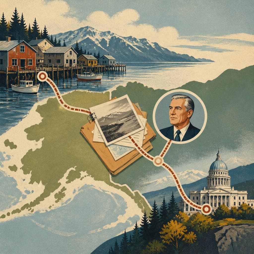 Cover art for From South Naknek to the State Capitol