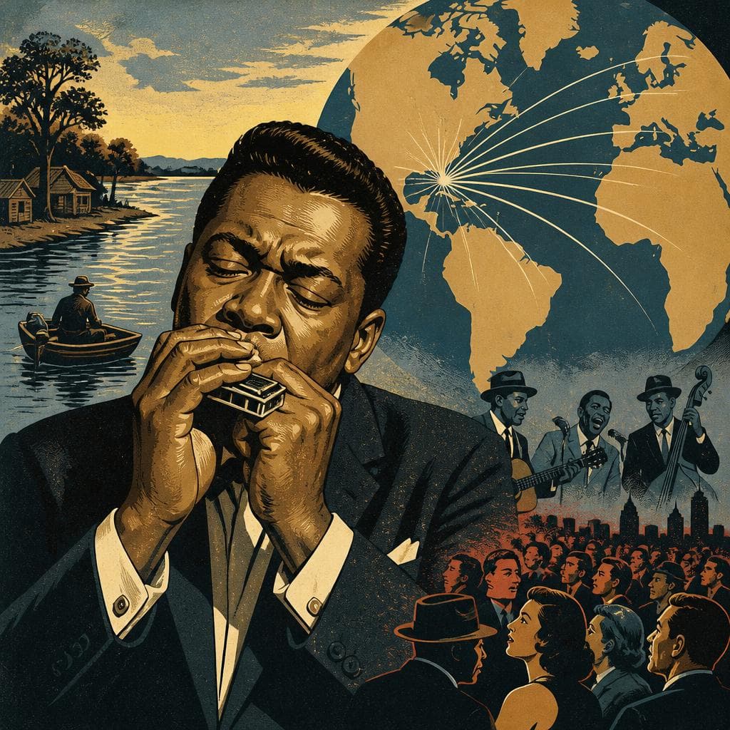 Cover art for From Tunica, a Harmonica Roar