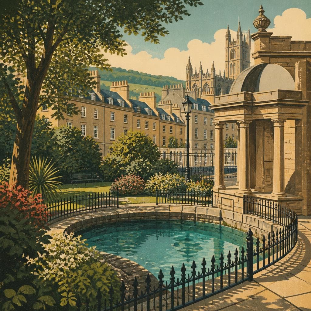 Cover art for The Tiny Park at the Center of Bath