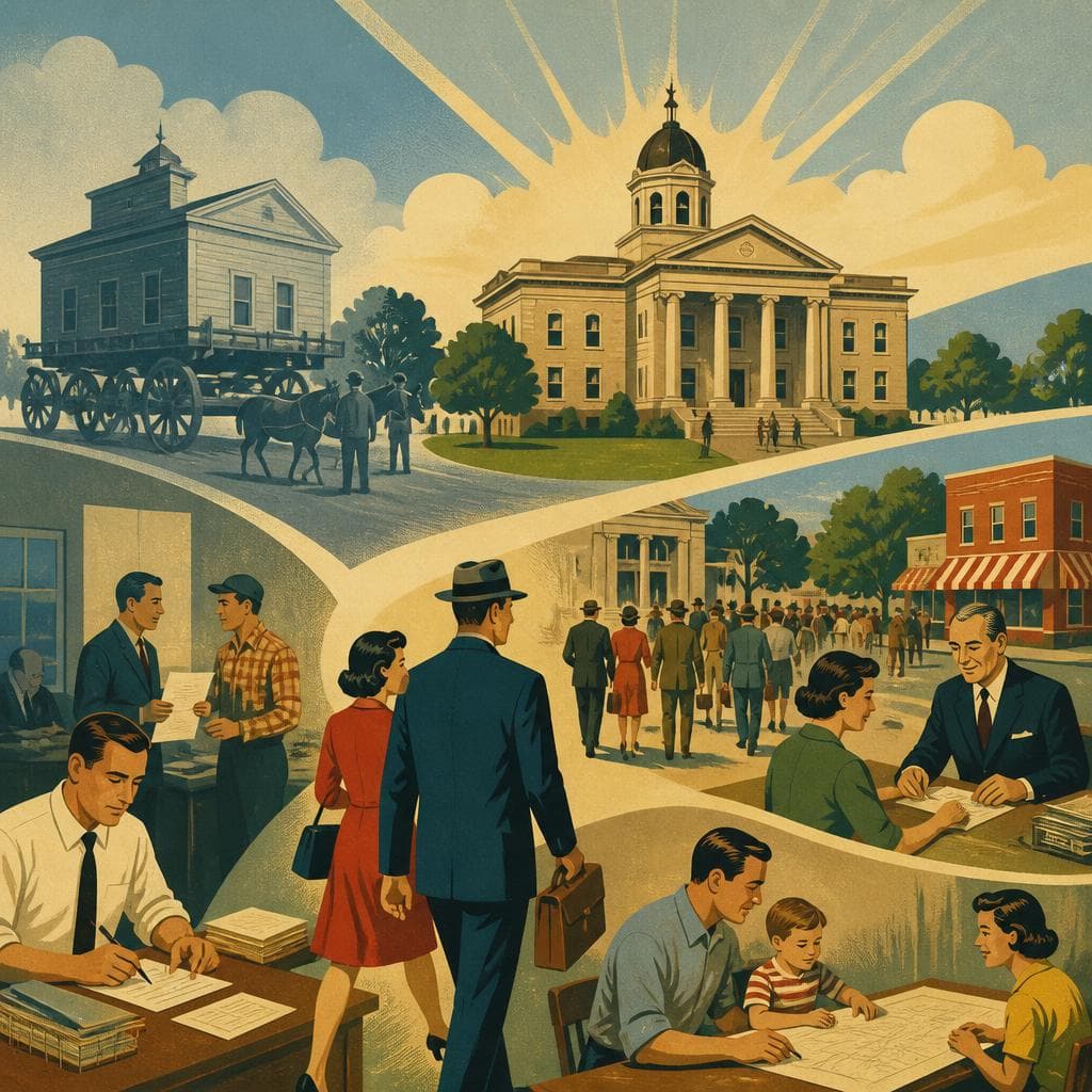 Cover art for Where the Courthouse Went, Power Followed