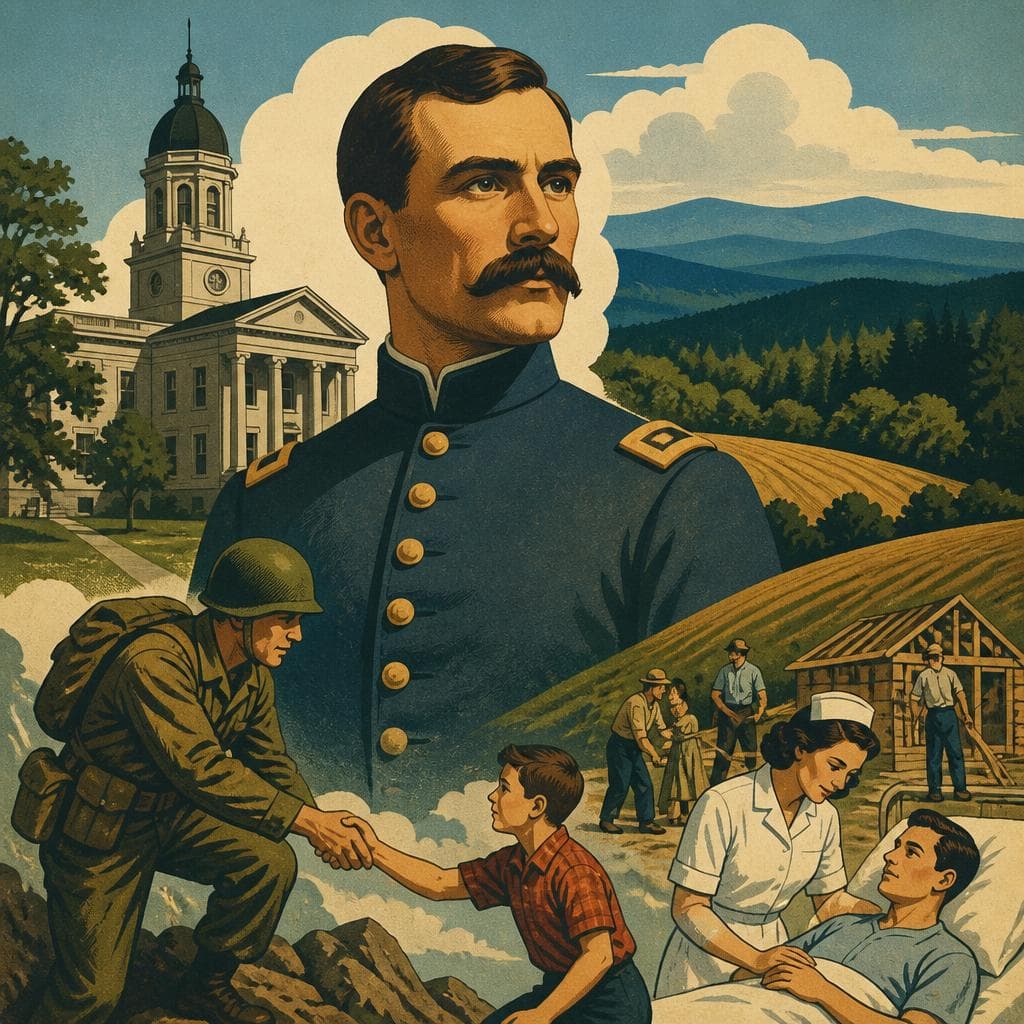 Cover art for The Man Behind a County Name