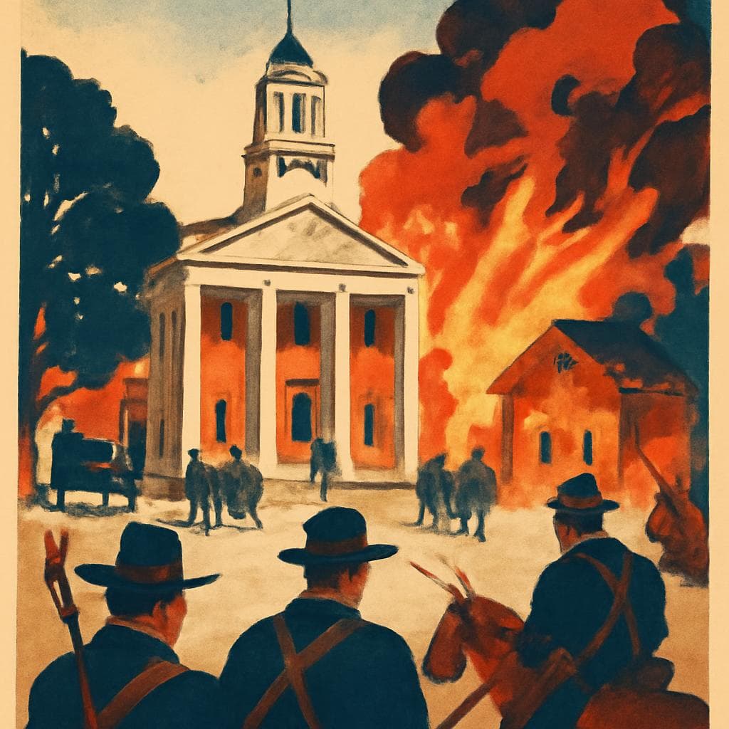 Cover art for When Fire Reached Lebanon Square