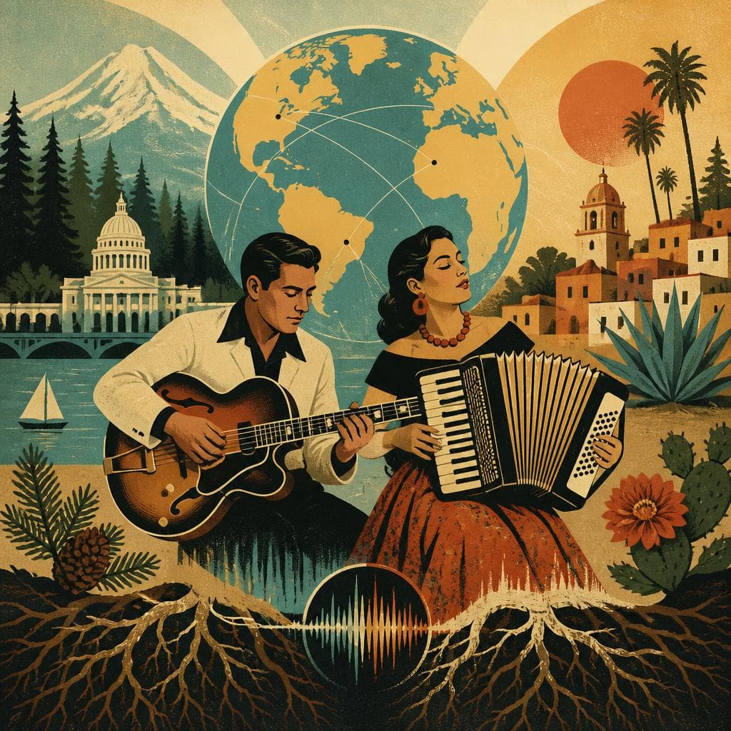 Cover art for Global Frequencies, Local Roots