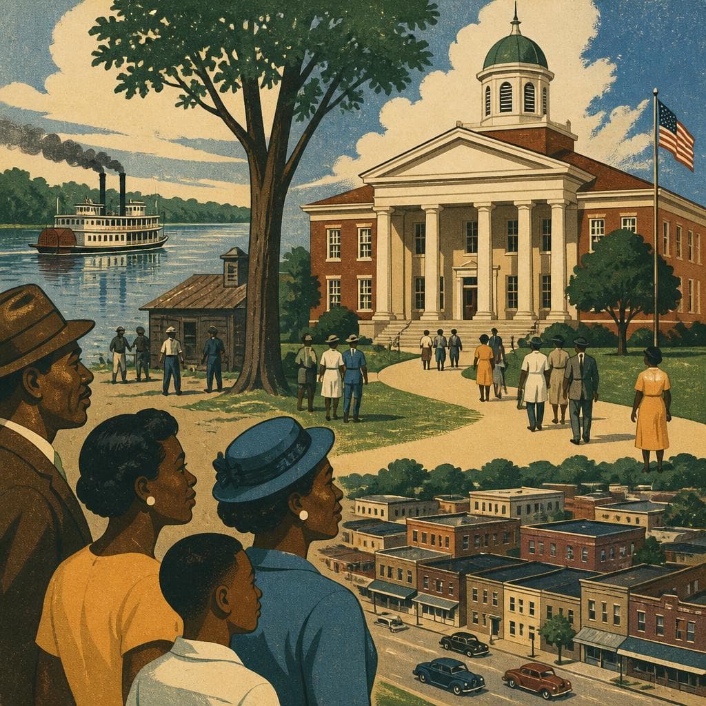 Cover art for When the River Town Became the County’s Center