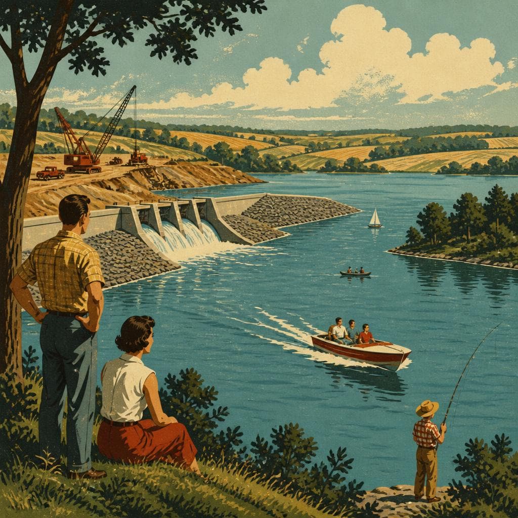 Cover art for Where Farmland Became a Louisiana Lake