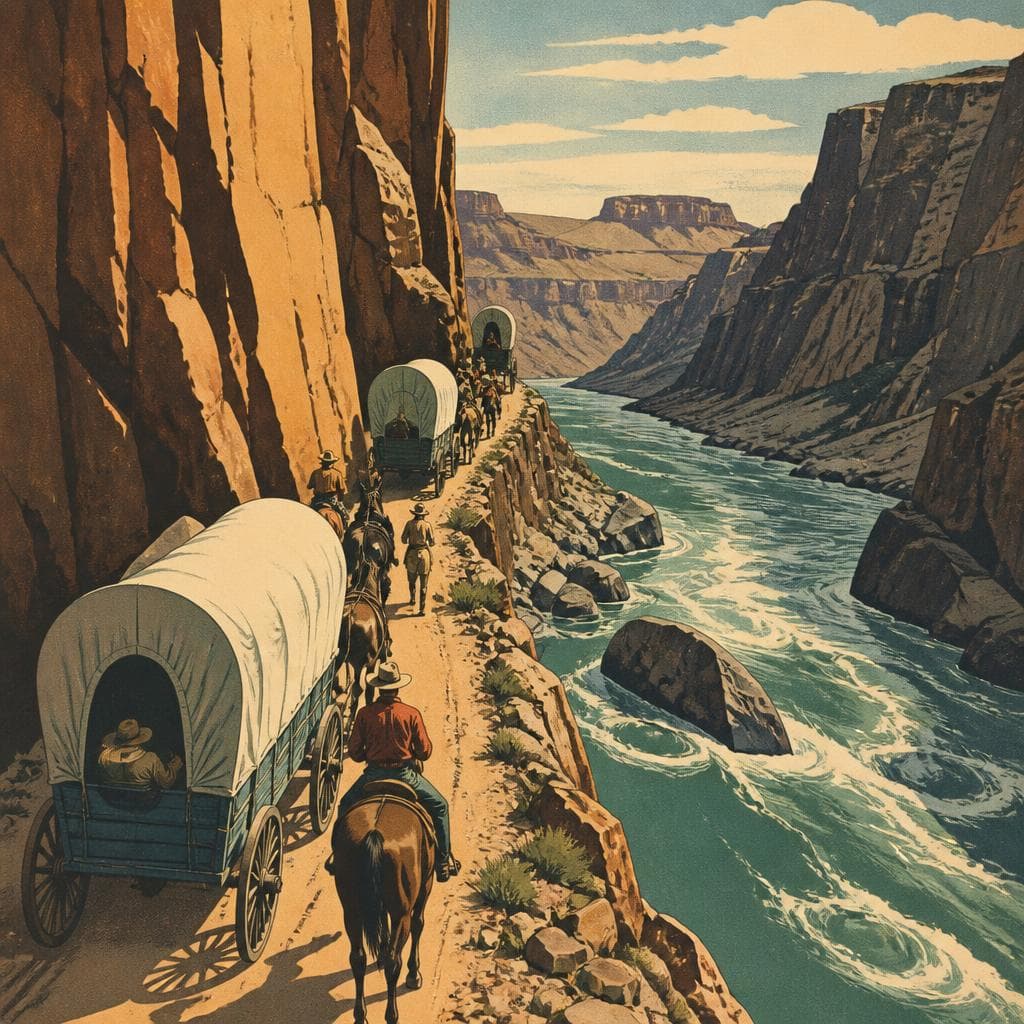 Cover art for Where the Trail Tightened Against the Snake
