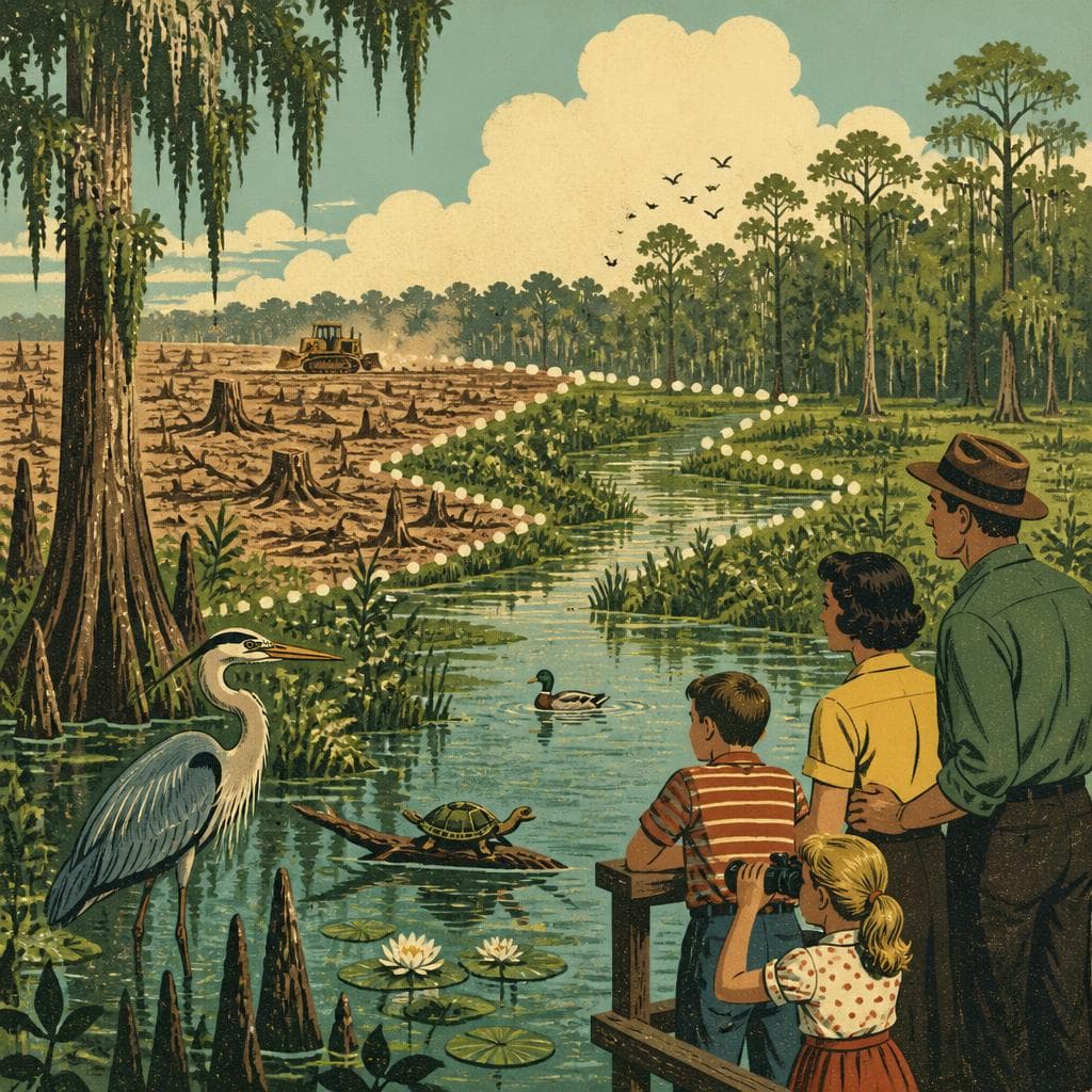 Cover art for The Swamp That Refused to Disappear
