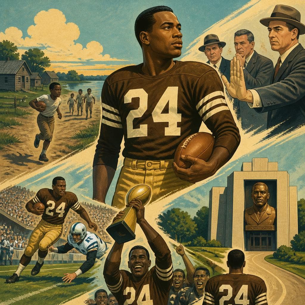 Cover art for From Yazoo City to Canton of the NFL