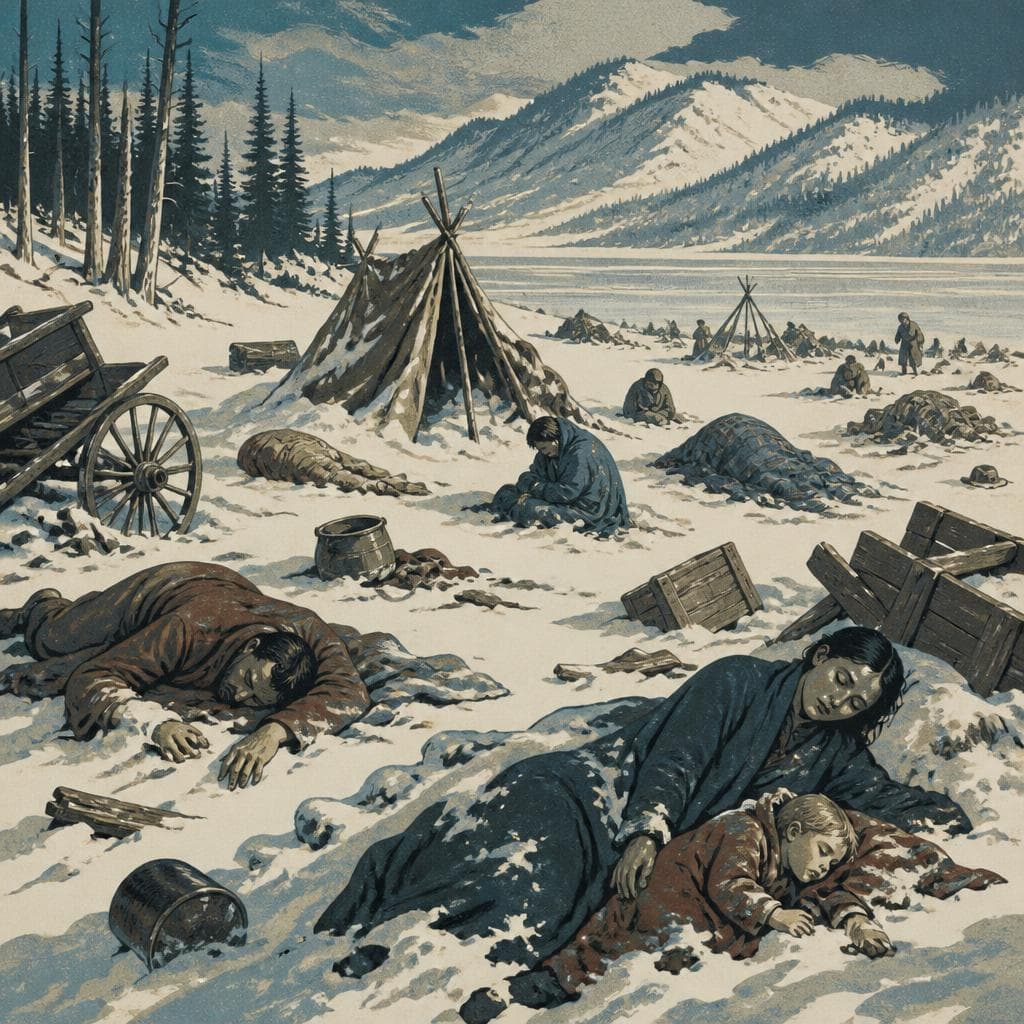 Cover art for When Winter Reached Spirit Lake