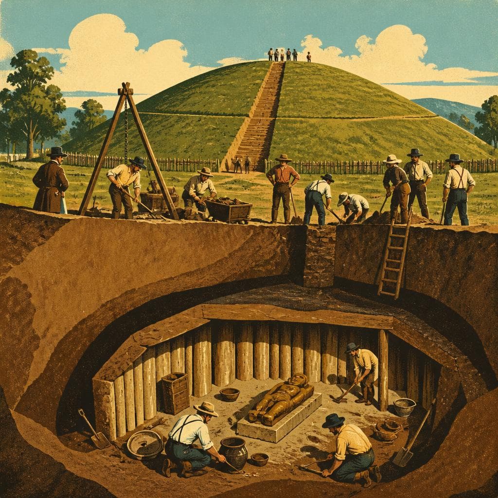 Cover art for When Curiosity Tunneled Into Grave Creek Mound
