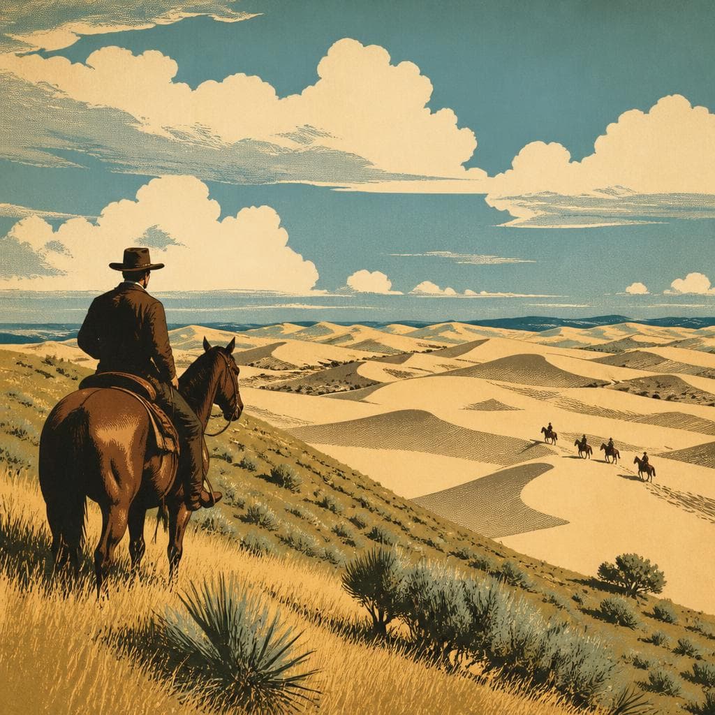 Cover art for Where the Sandhills Hid the Outlaw Trail