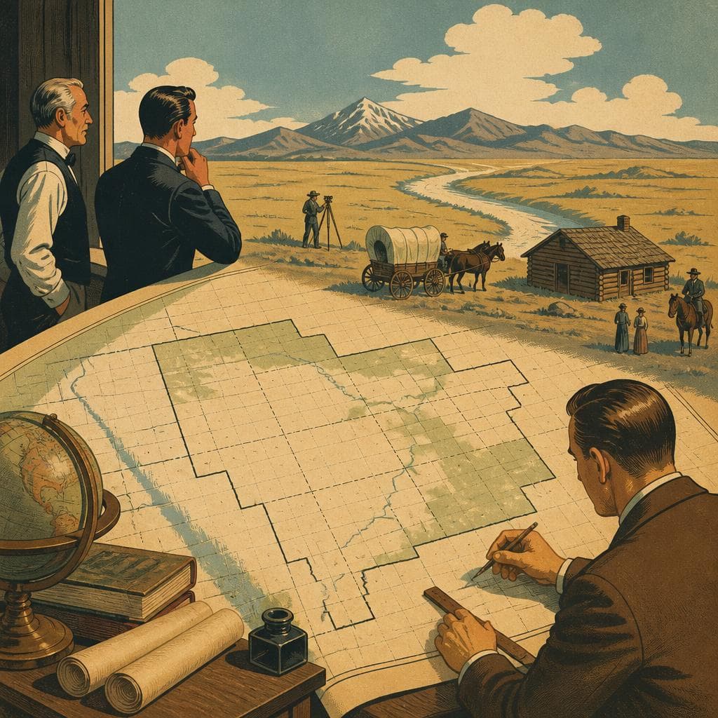 Cover art for When the Map Came First in Stanley County