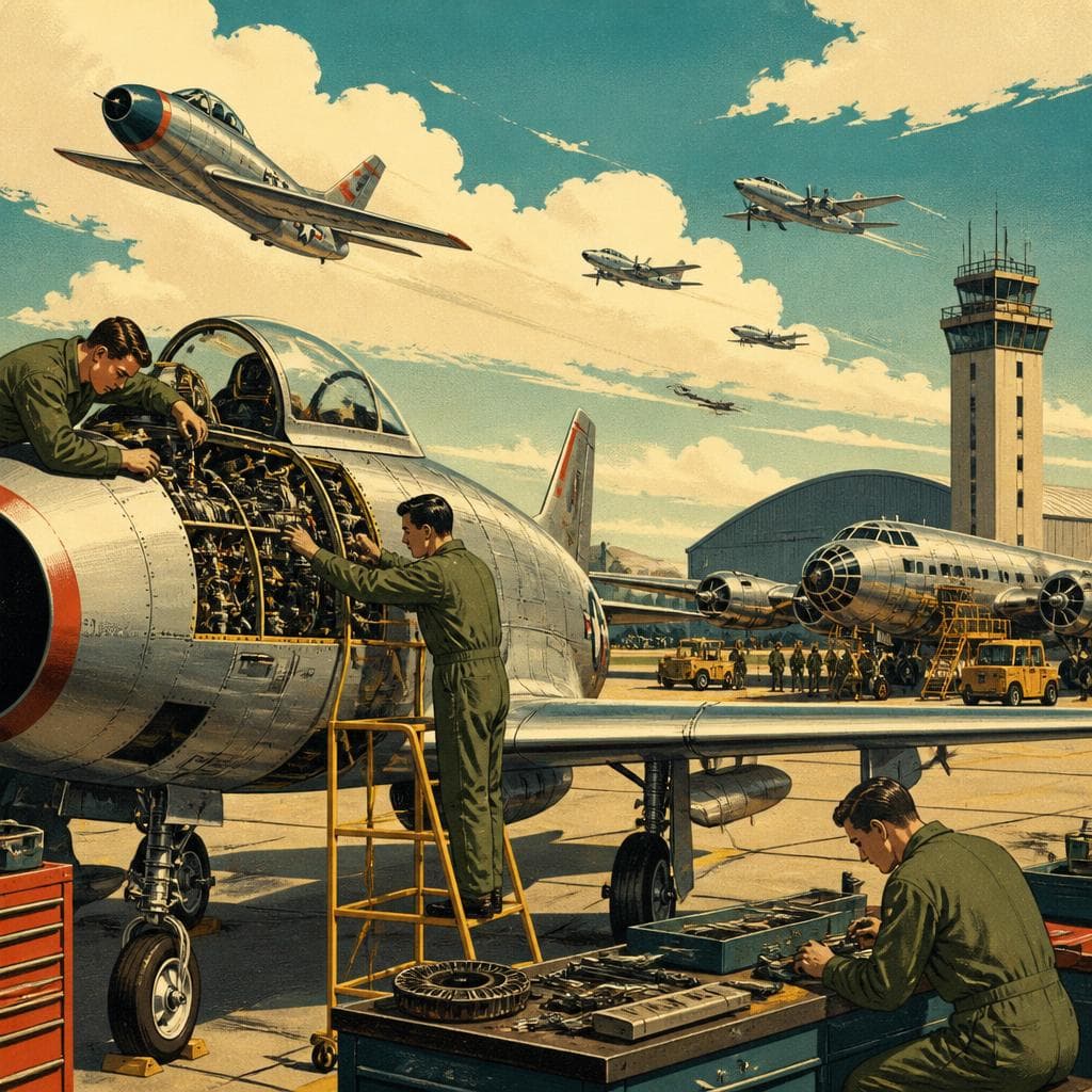 Cover art for The Base That Kept Them Flying