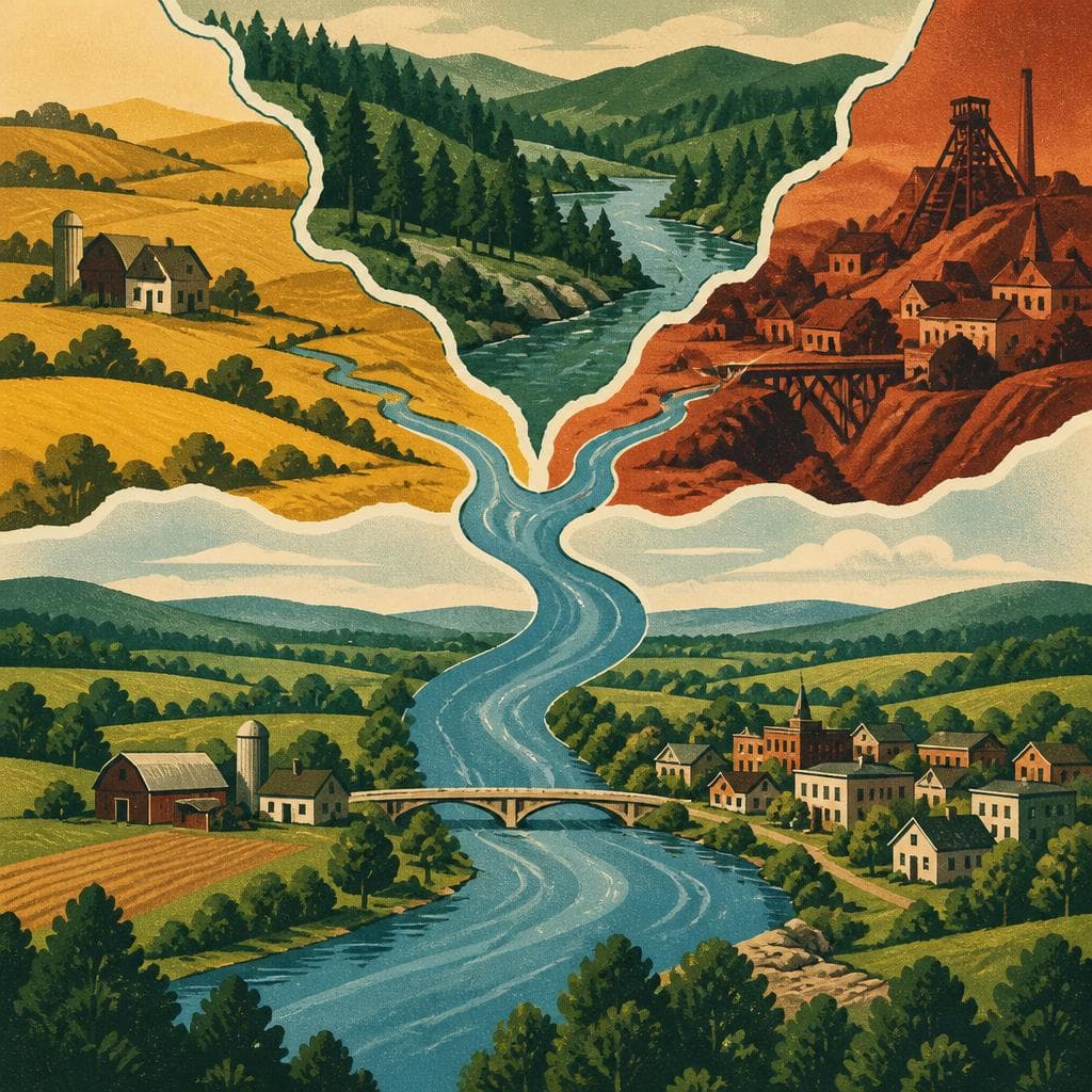 Cover art for When Three Counties Became One River County