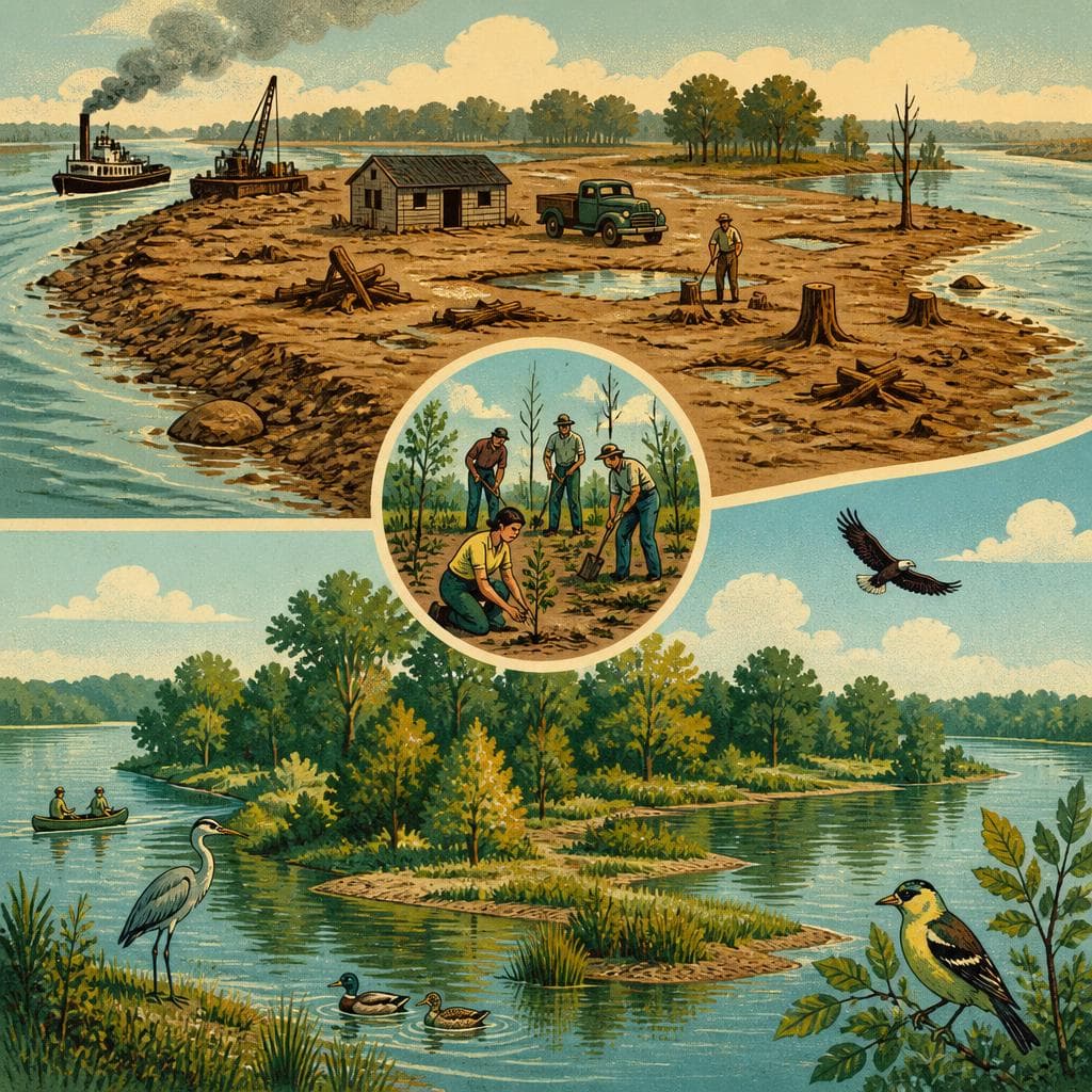 Cover art for An Island the River Took Back