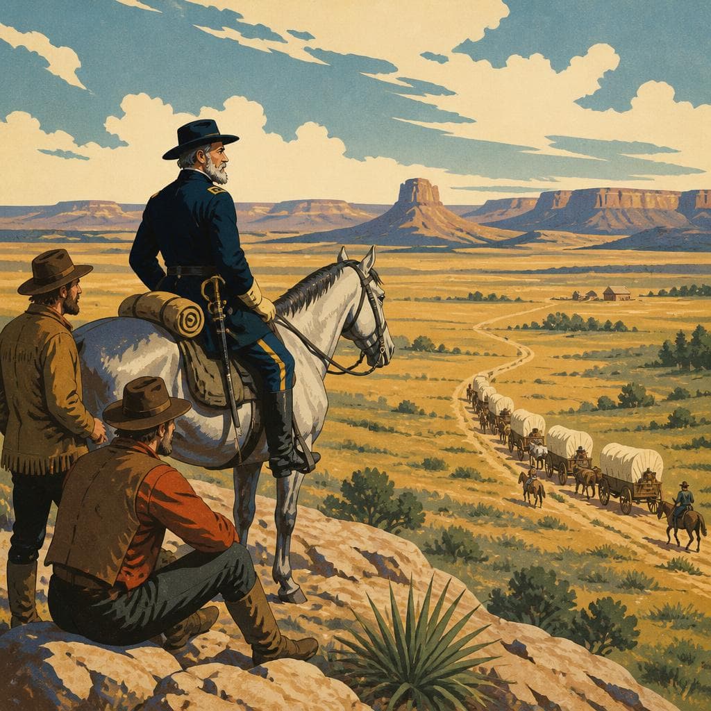 Cover art for How a Union General Reached the High Plains