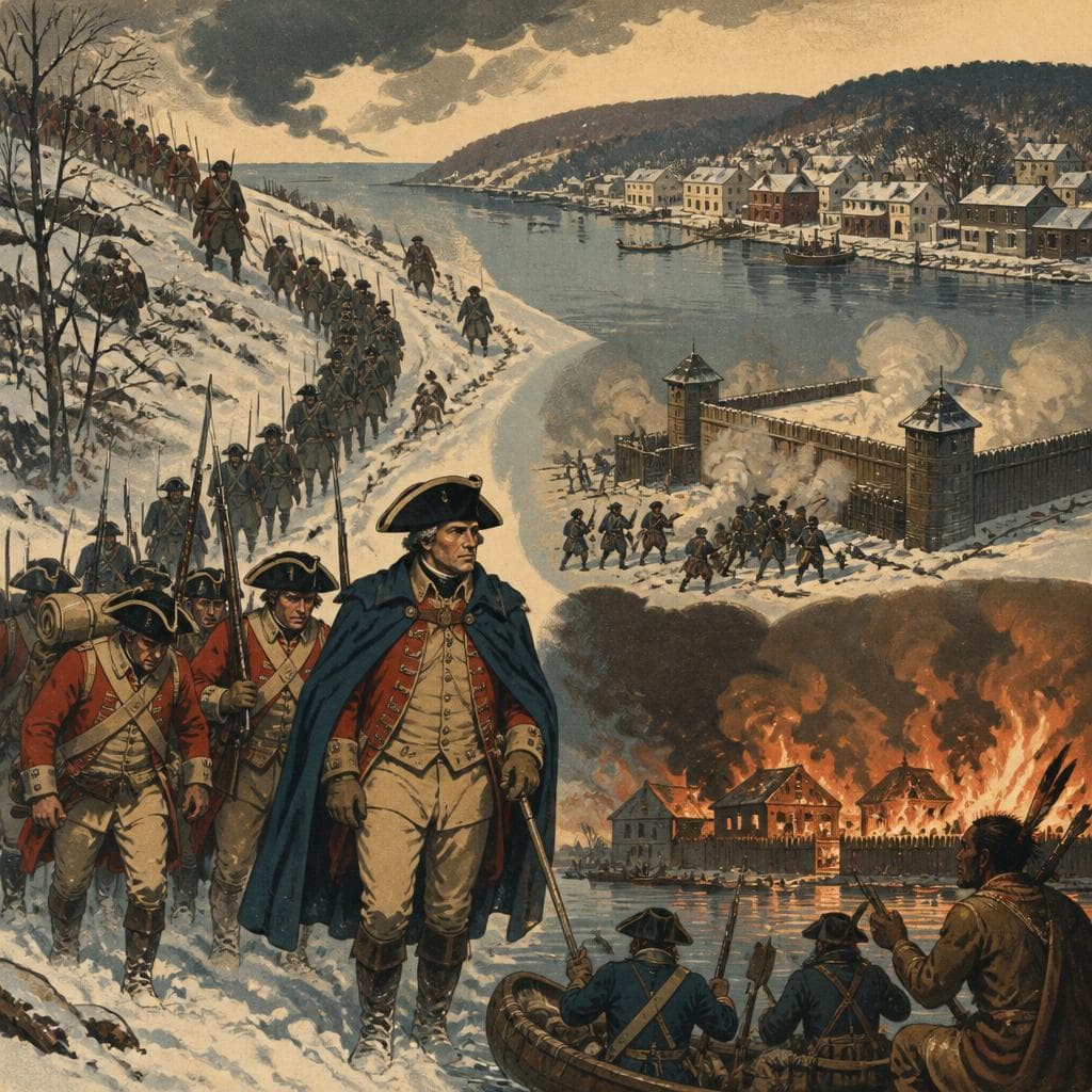 Cover art for The Winter Gamble at Fort Sackville