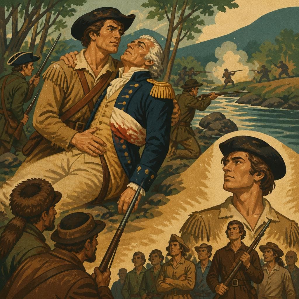 Cover art for The Wounded Colonel at Kettle Creek