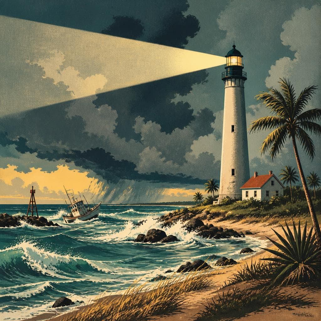 Cover art for The Light Raised Against a Dangerous Inlet