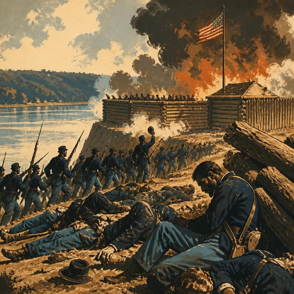 Cover art for Fort Pillow and the Moment the War Turned Darker