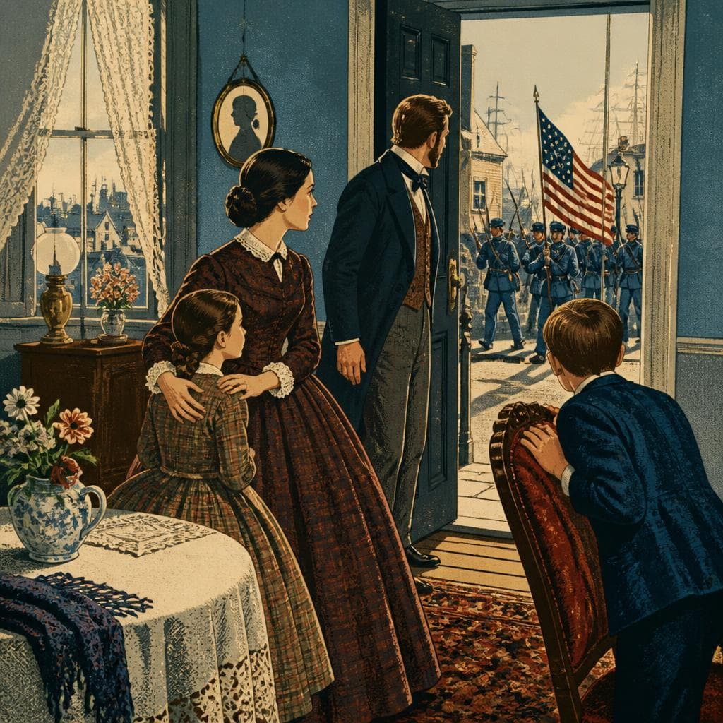 Cover art for When War Entered the Tredwells’ Parlor