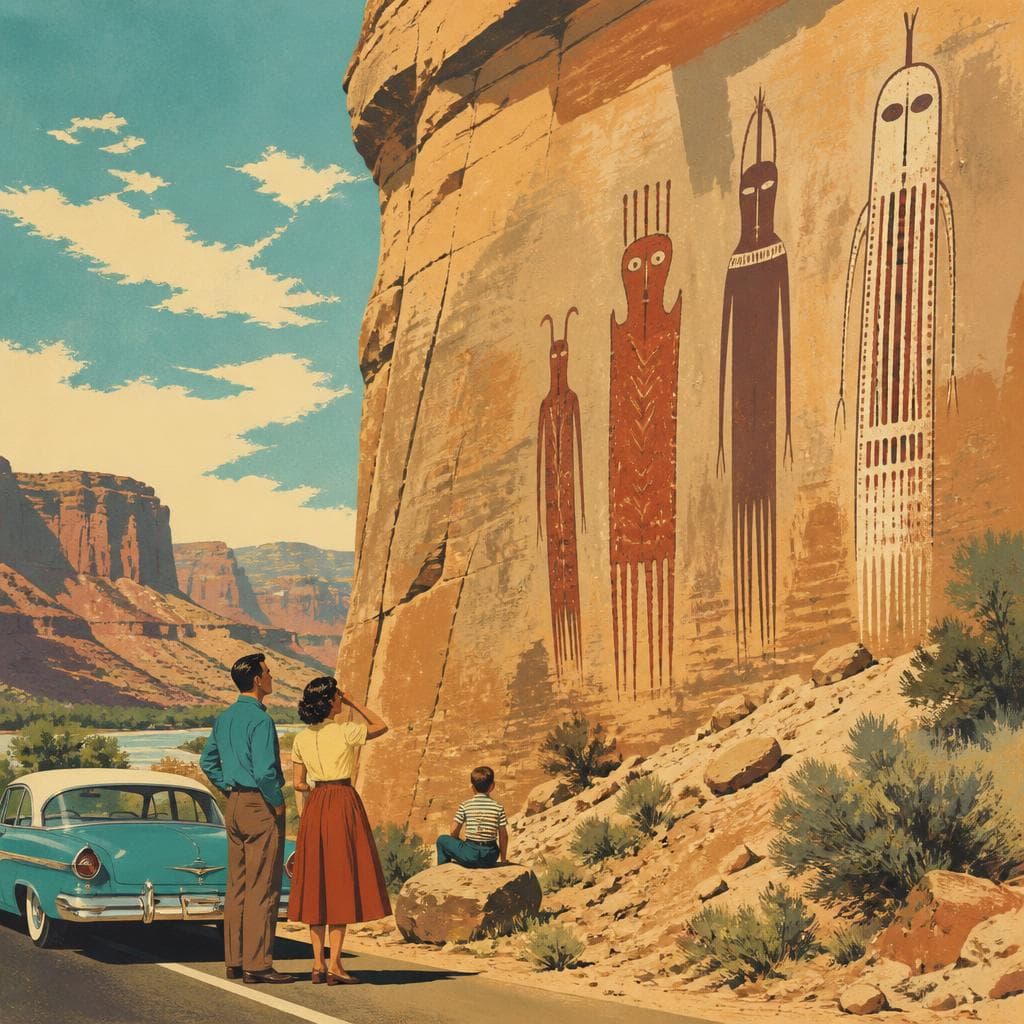 Cover art for Painted Giants of Buckhorn Wash