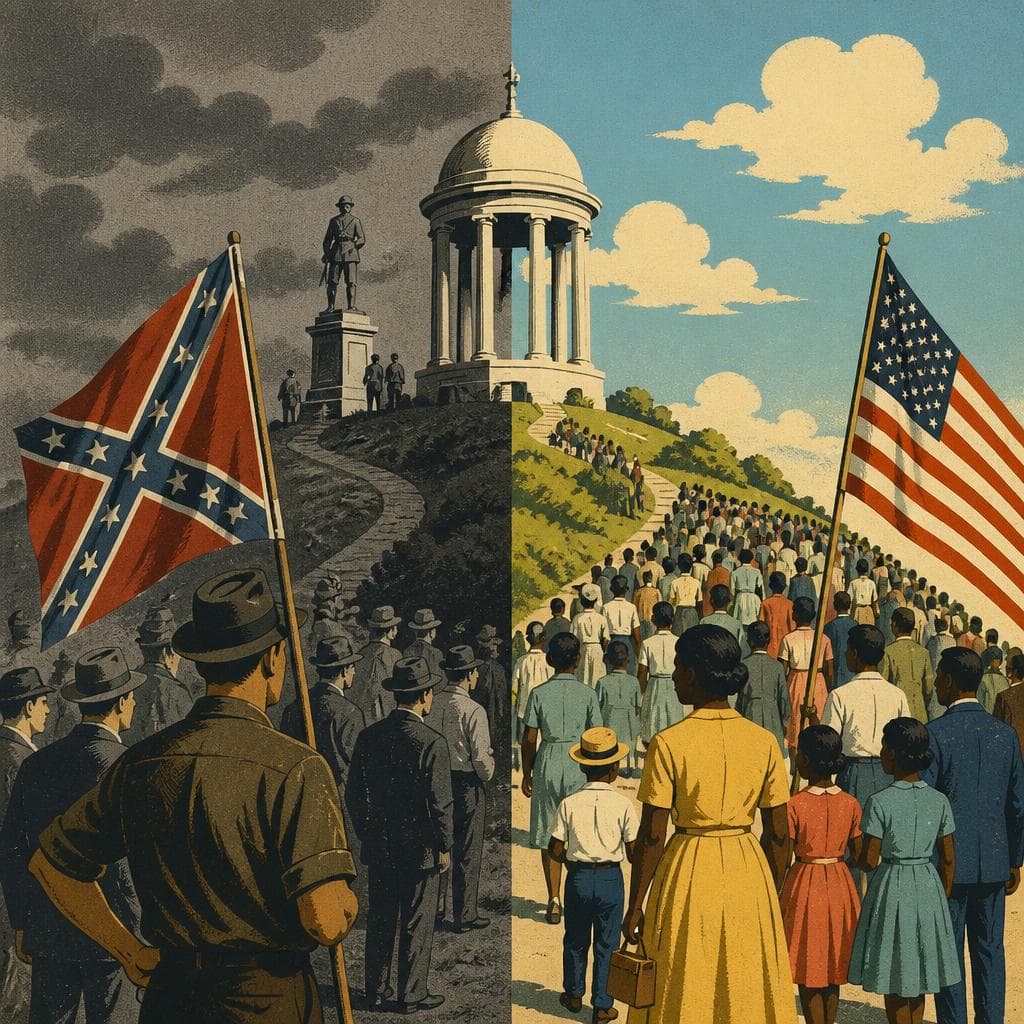 Cover art for Two Americas on Goat Hill