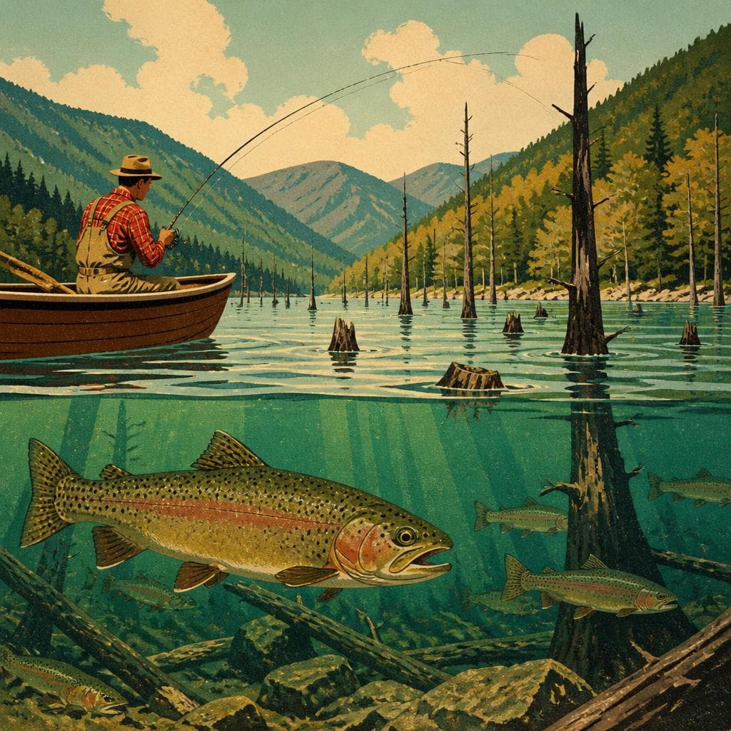 Cover art for Where a Drowned Valley Became Trout Water