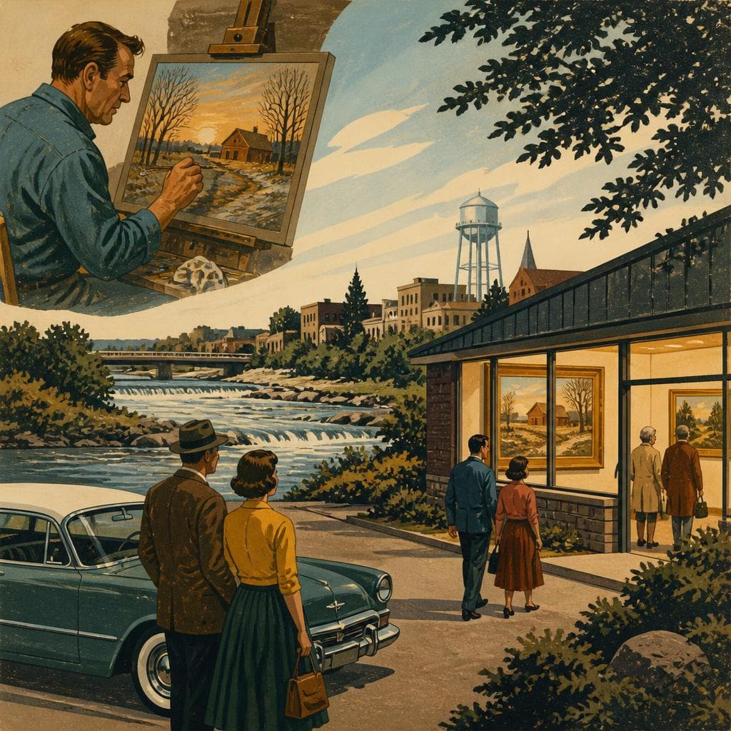 Cover art for Where Terry Redlin Still Brings People In