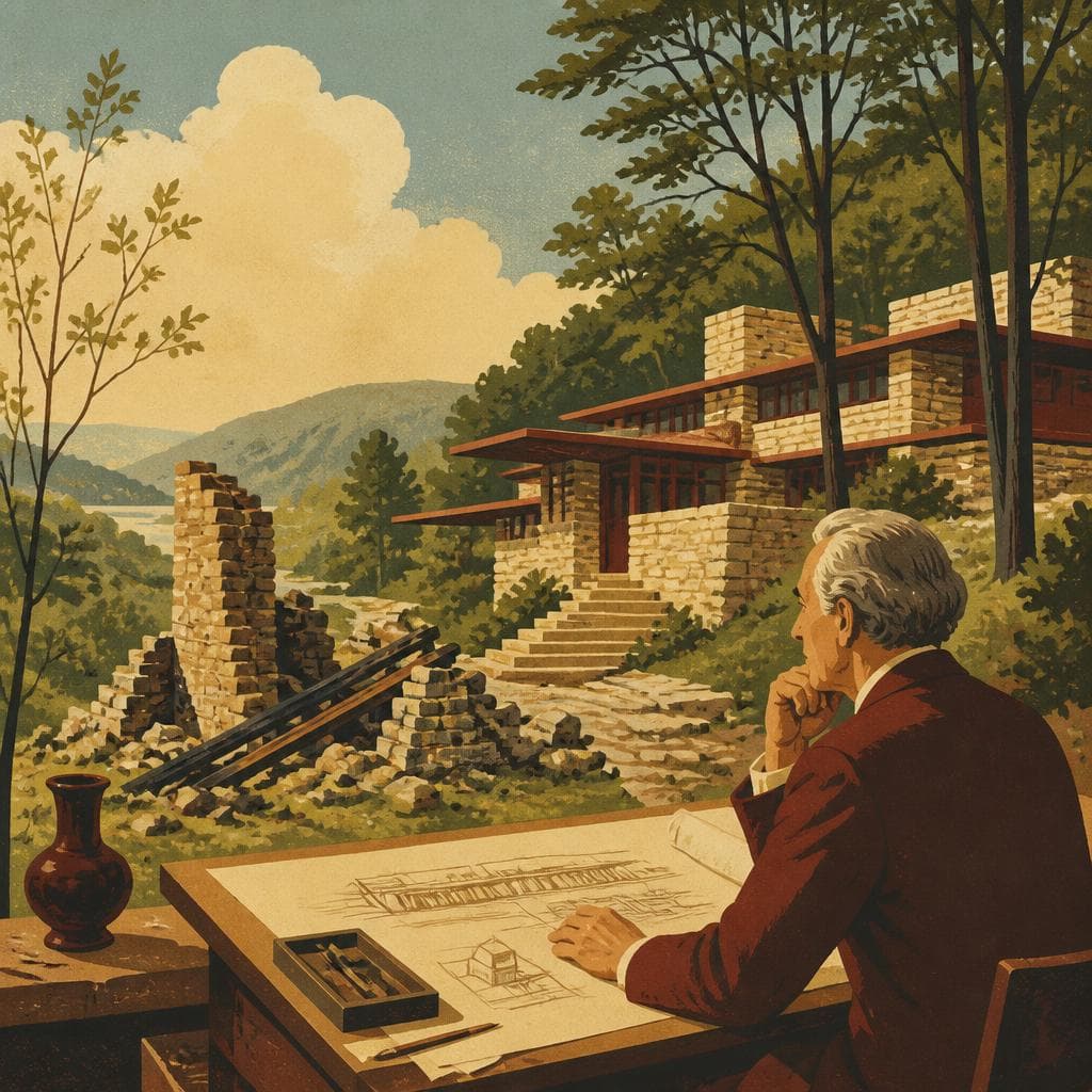 Cover art for Taliesin, Built Against Ruin