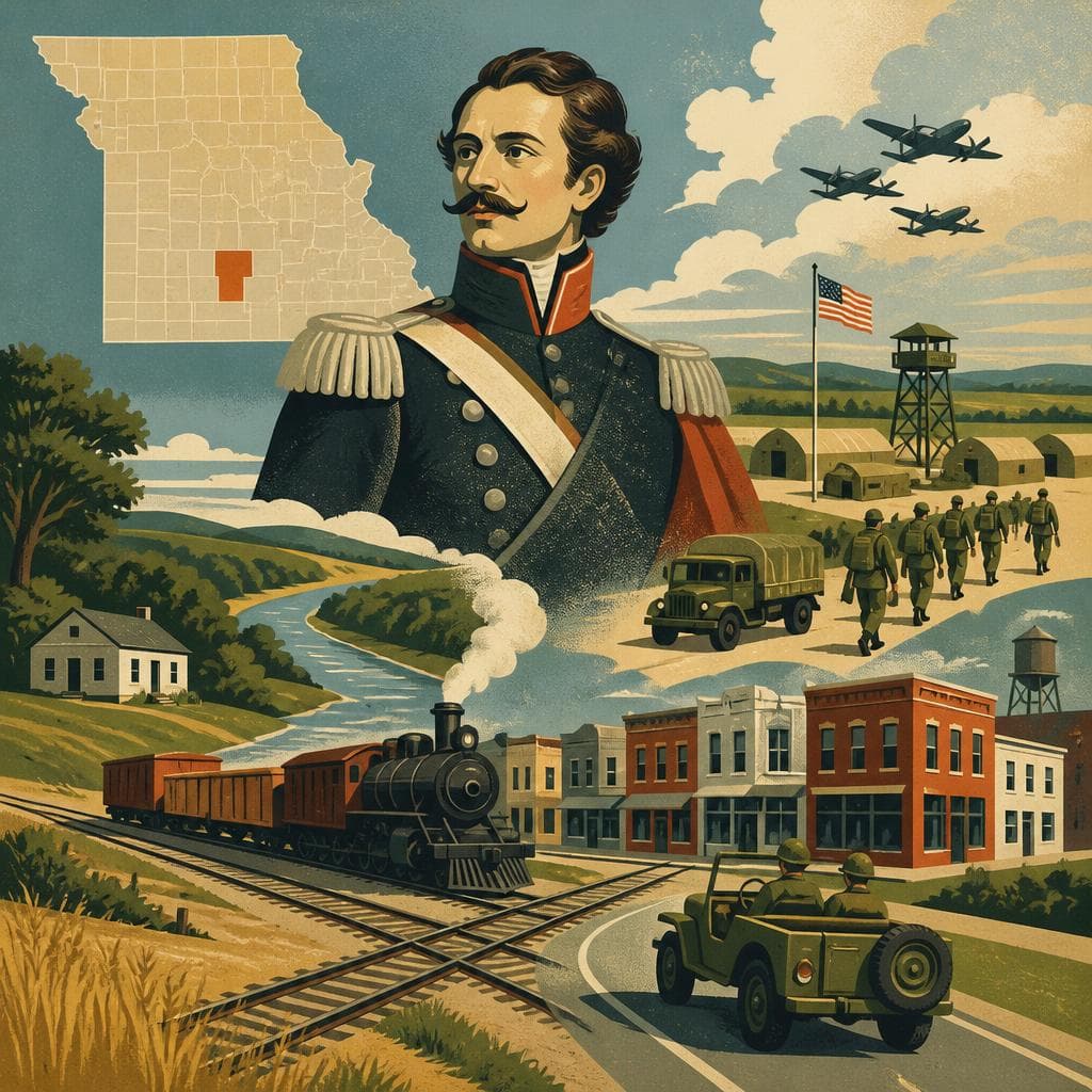 Cover art for A Missouri County With a Borrowed Hero