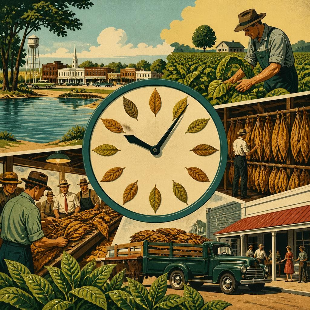 Cover art for When Tobacco Set the Clock in Lanier County