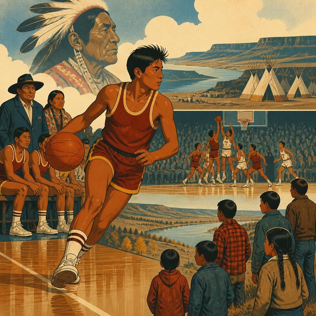Cover art for Where Basketball Carried Lower Brule