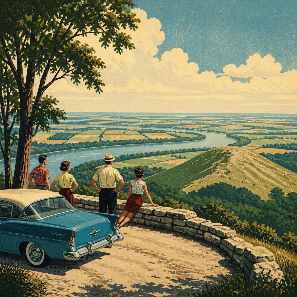 Cover art for The Hill That Taught Travelers Where They Were