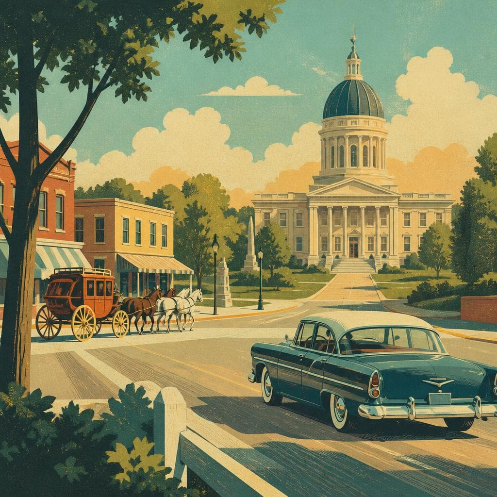 Cover art for Where the National Road Met the Capital