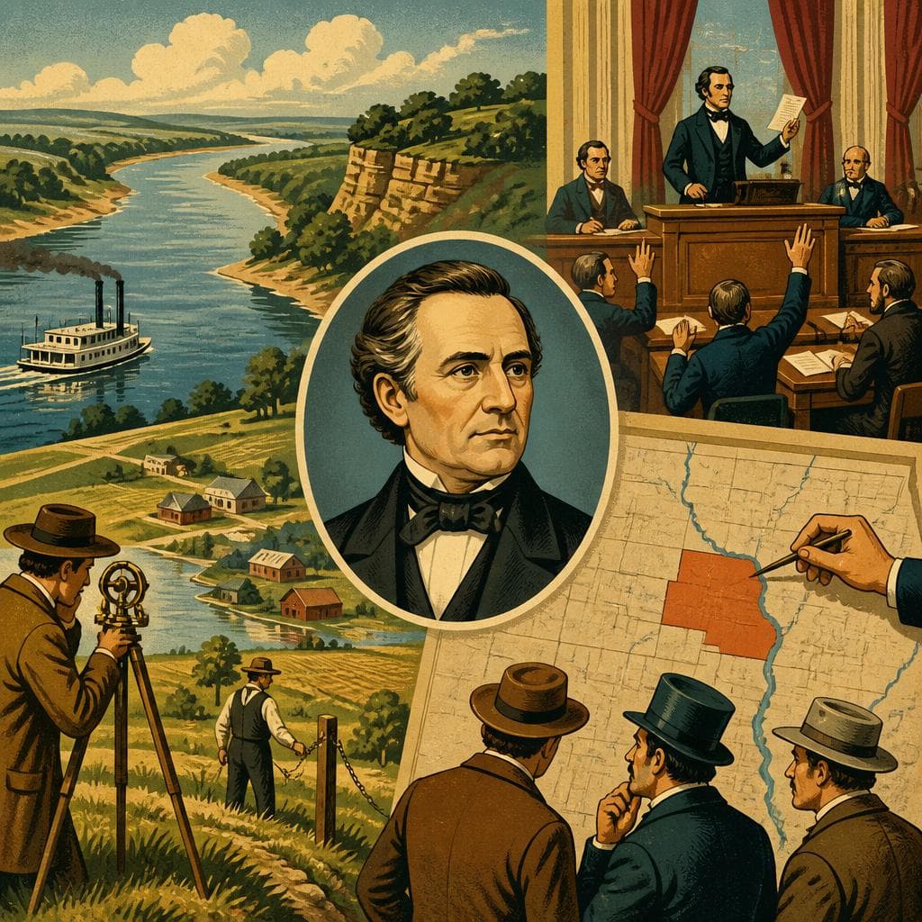 Cover art for How a County Got Its Name on the River