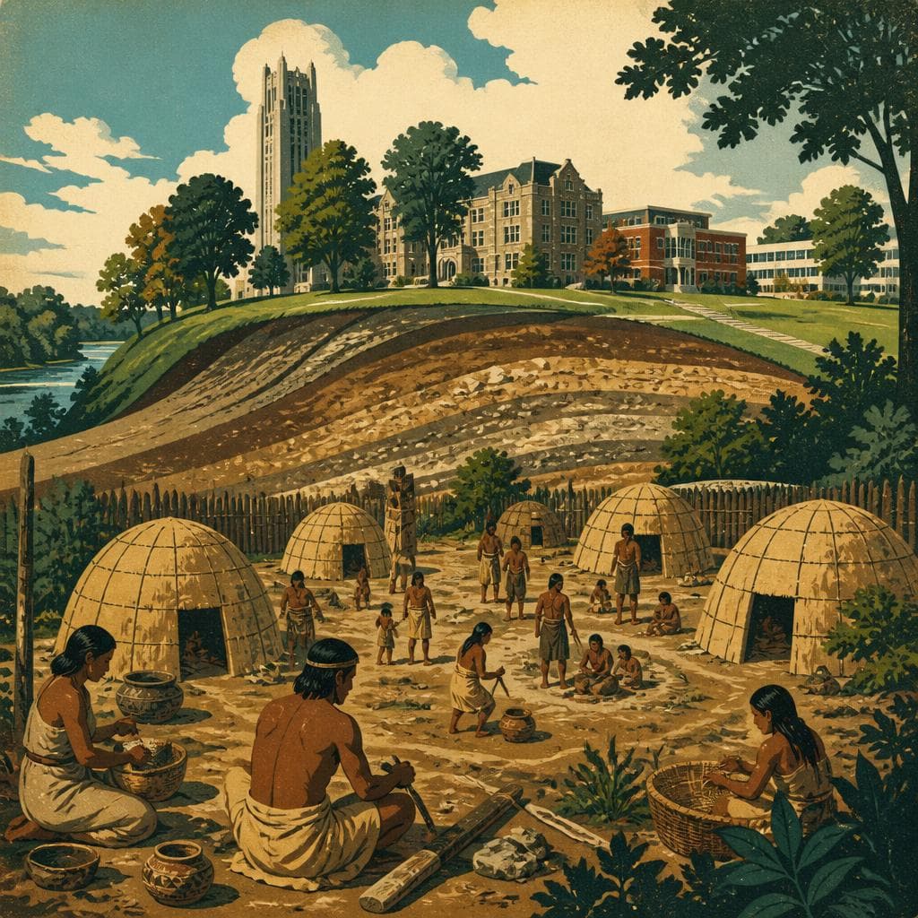 Cover art for Where a Campus Sits, a Native Town Once Stood