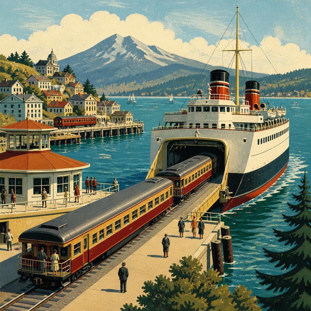 Cover art for Where Trains Took to Water
