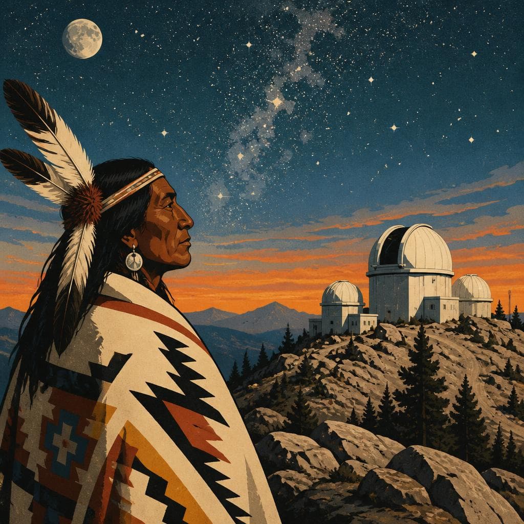 Cover art for Where Sacred Mountain Met the Stars